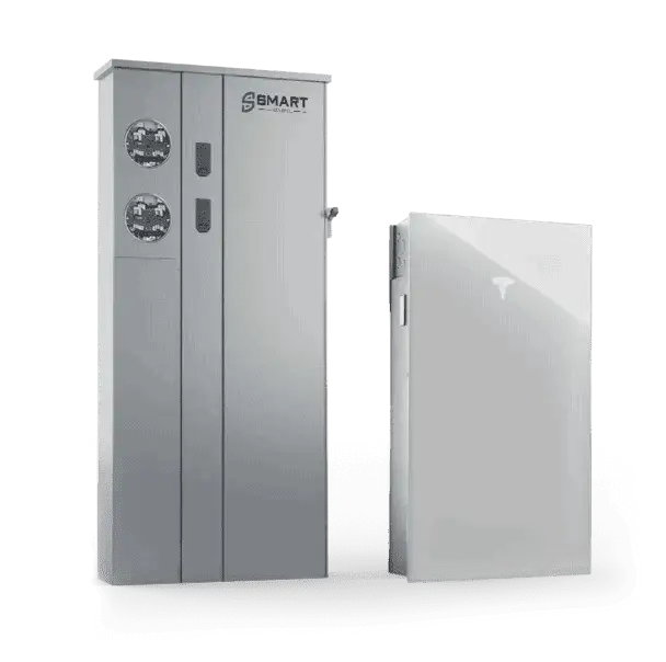 Smart main electrical panel for solar energy management and safety.