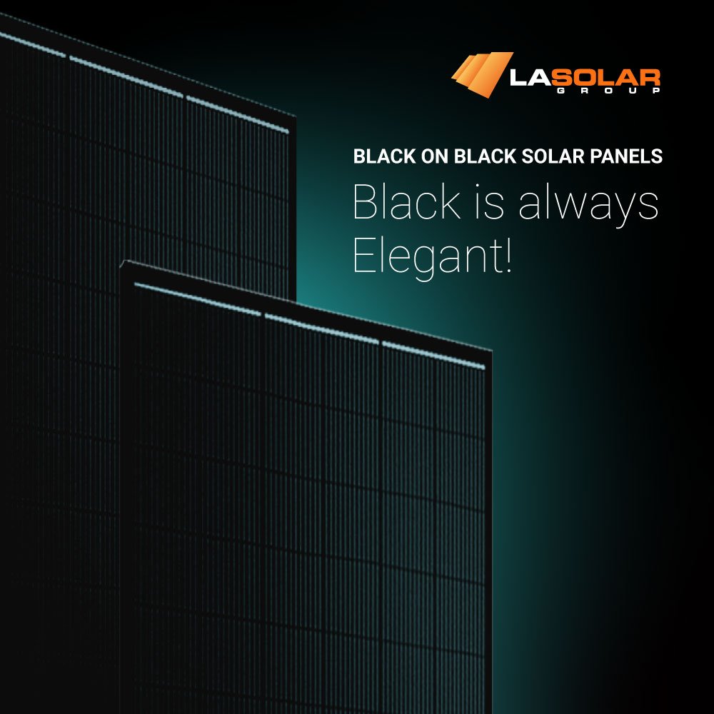 Black on black panels