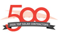 Top 500 solar contractors 2016