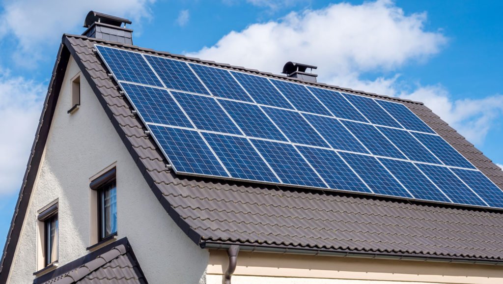 Solar-Panels-On-The-House-Roof