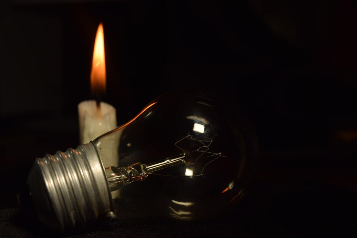 Candle-And-Light-Bulb