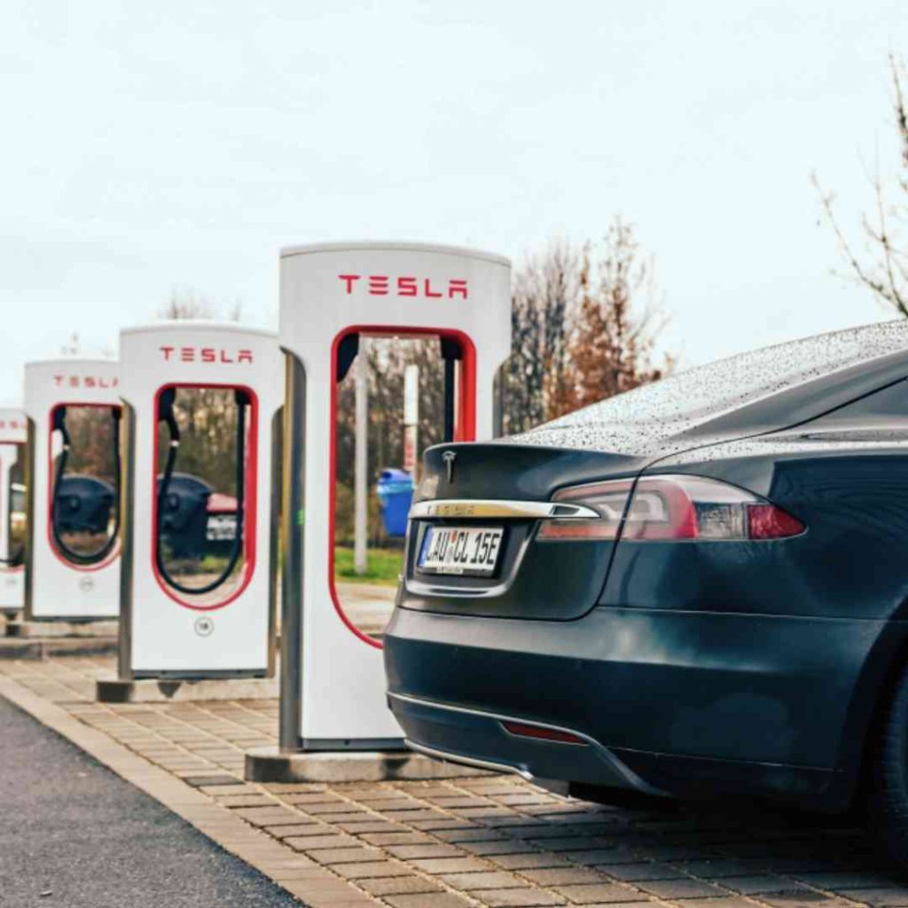 Tesla commercial EV charger