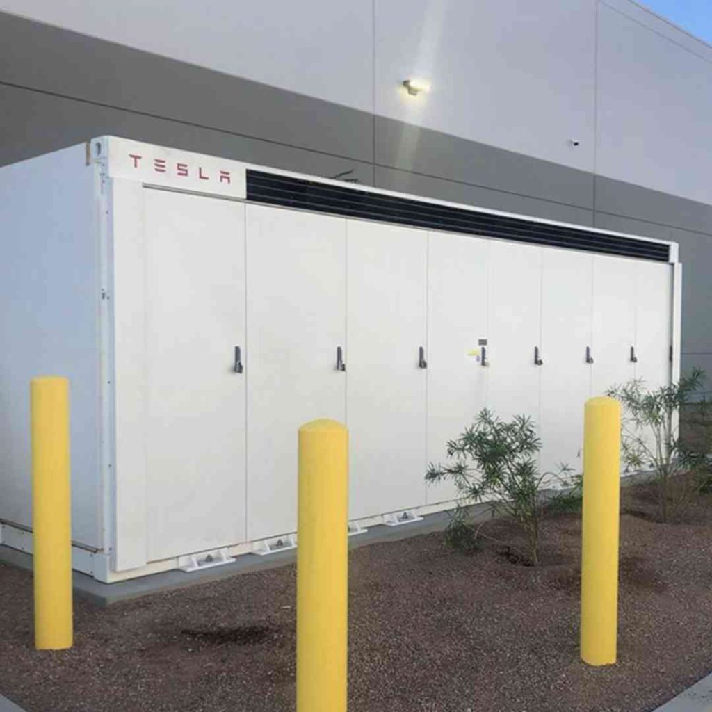 LASG commercial battery installation