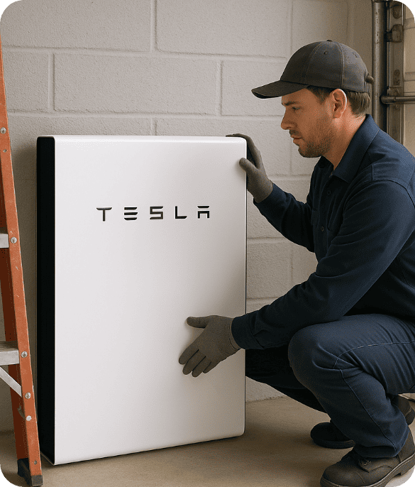 LA Solar Group Battery System Charging
