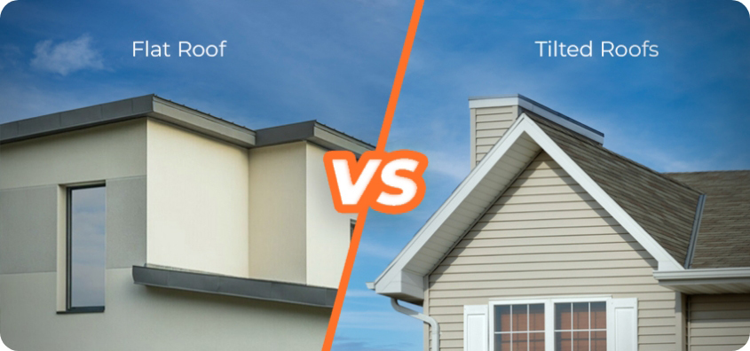 la solar group flat roof vs tiles roof solar installation