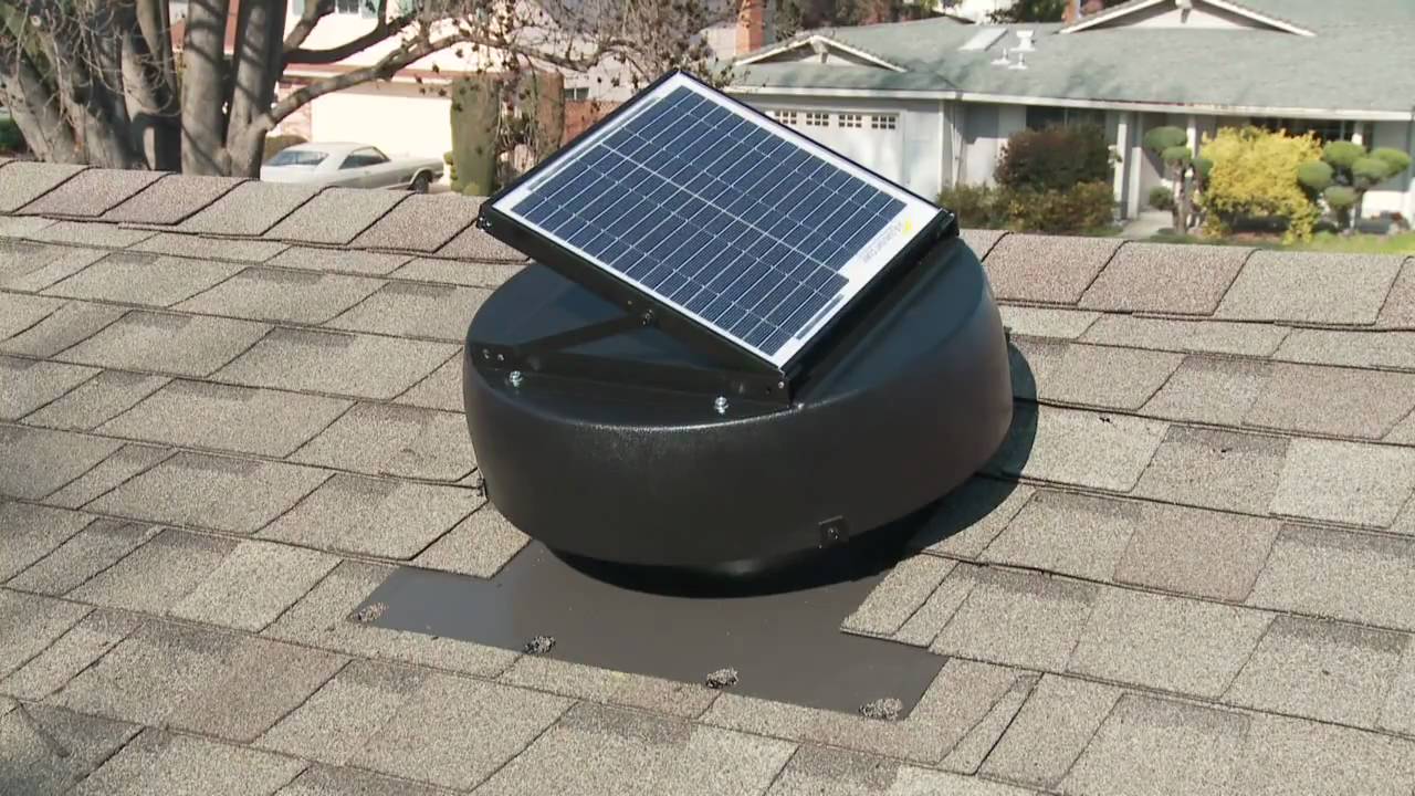 Solar Attic Fan Installation - Image 3