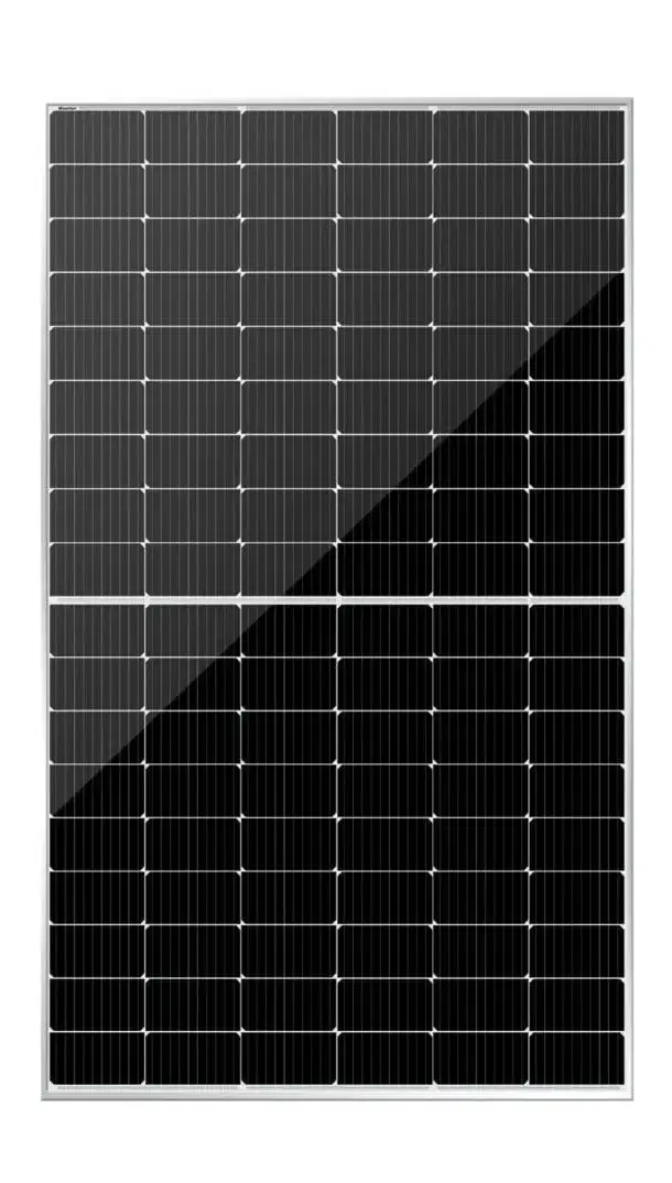 High-efficiency solar panel for residential energy savings and sustainability.