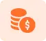 Illustration of solar panels with dollar sign, representing solar financing solutions.