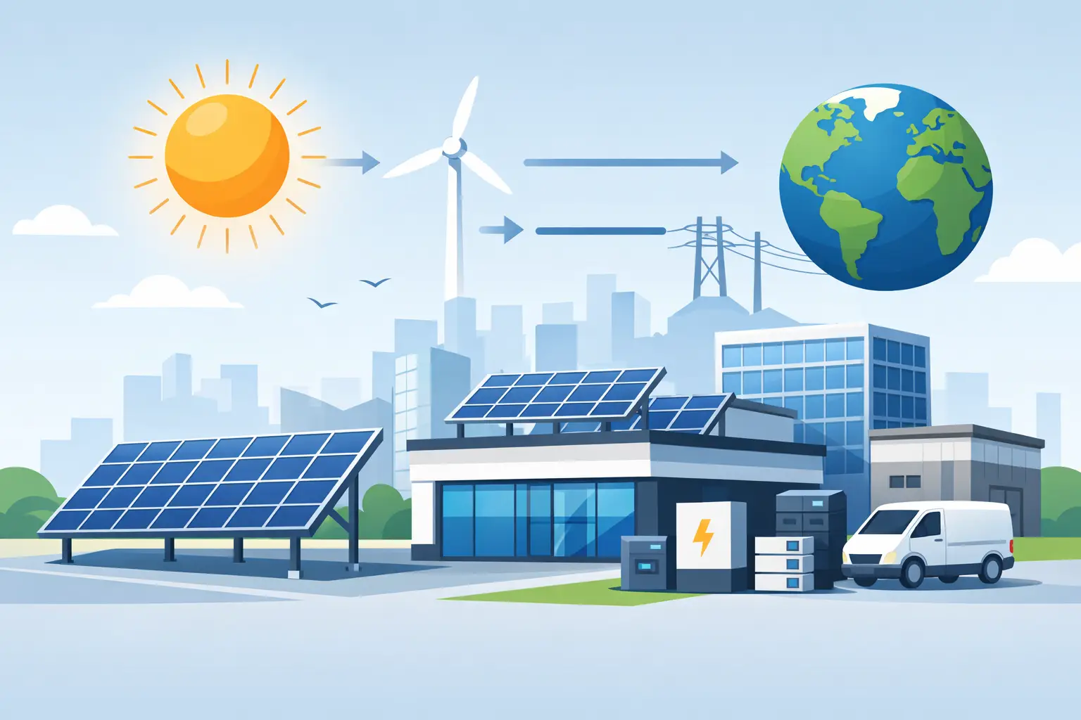 You are currently viewing Solar System for Commercial Use Explained