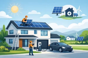 Read more about the article What Is Residential Solar Installation?