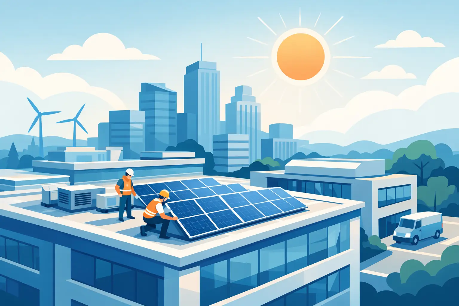 You are currently viewing Commercial Rooftop Solar Guide for Businesses
