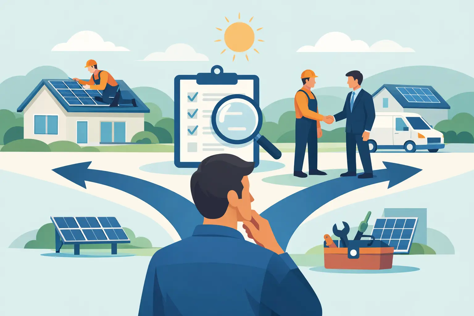You are currently viewing How to Choose Solar Installer the Right Way