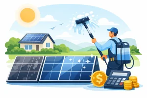 Solar Panel Cleaning Service: Is It Worth It?