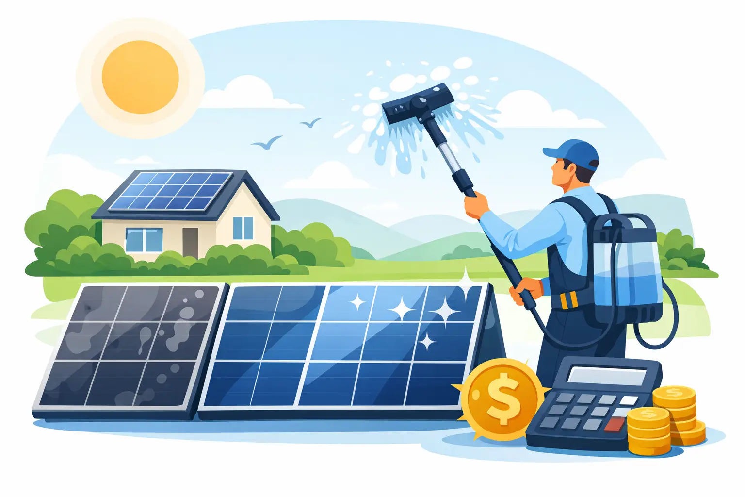 You are currently viewing Solar Panel Cleaning Service: Is It Worth It?
