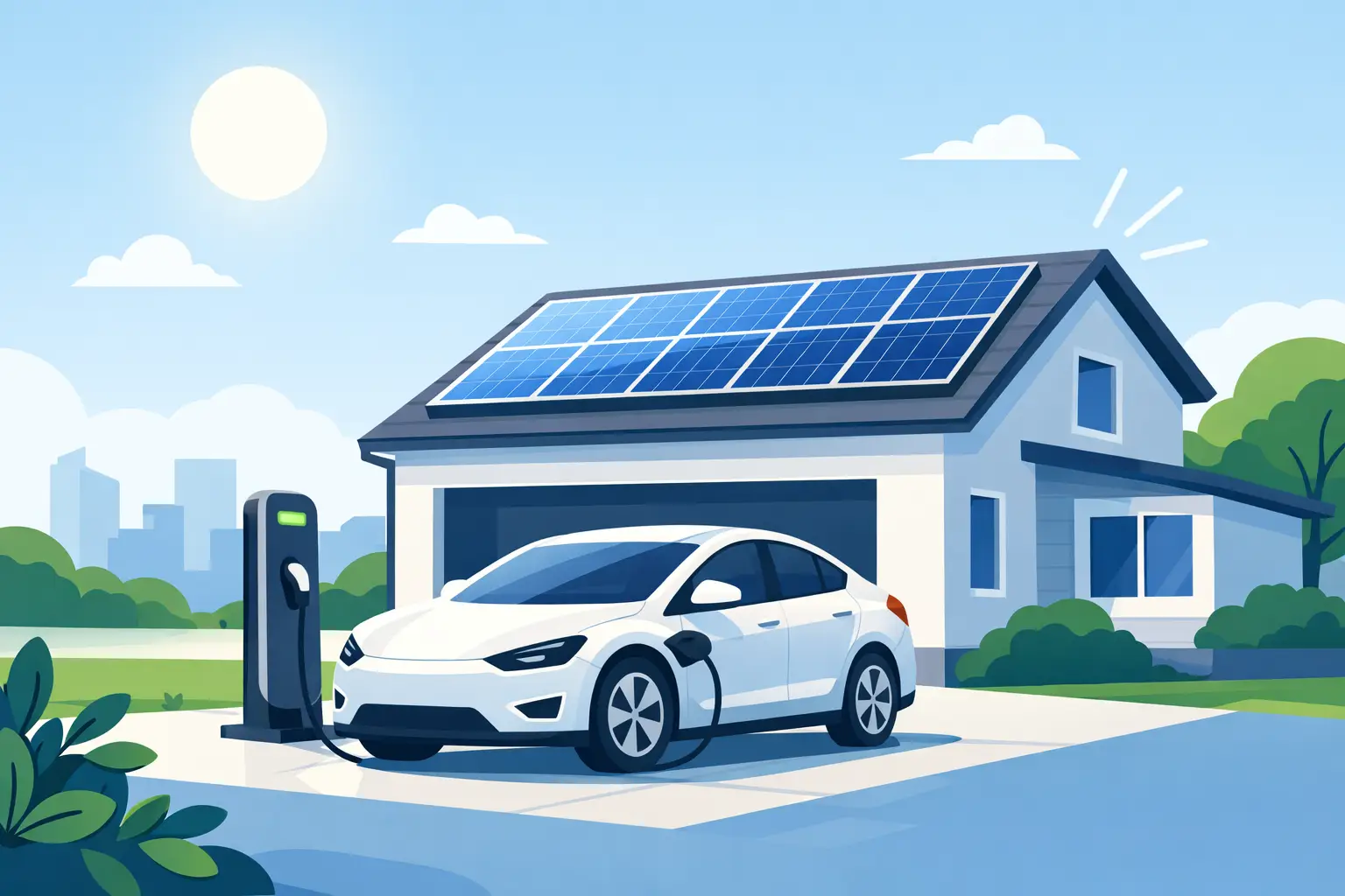 You are currently viewing Can Solar Power Charge Electric Car at Home?