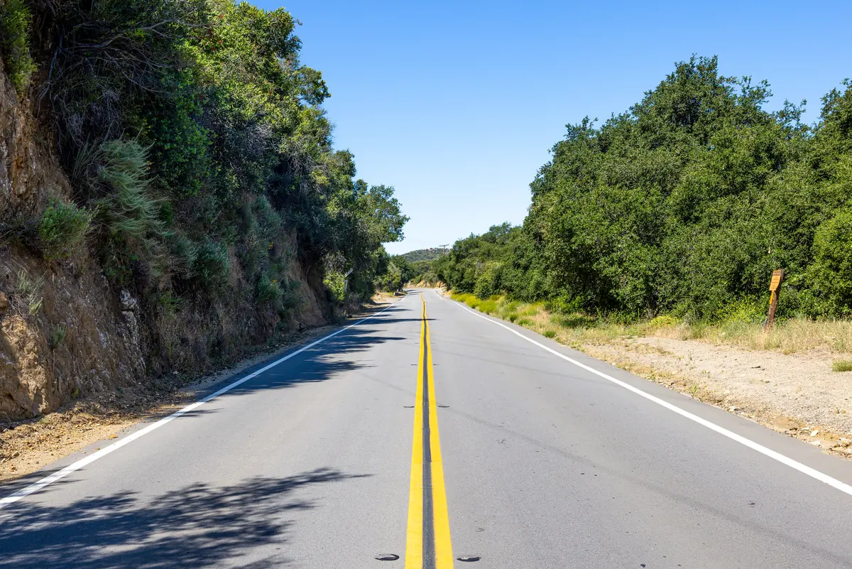 Placerita Canyon Road near Newhall