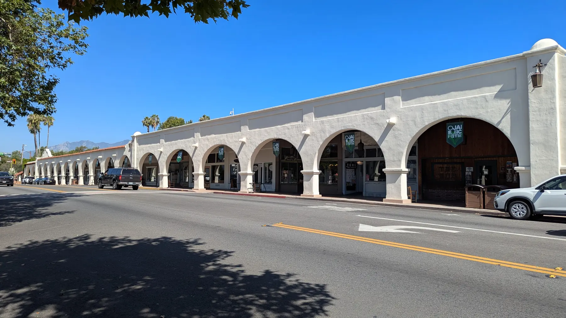 Ojai Arcade on Ojai Avenue, Ojai