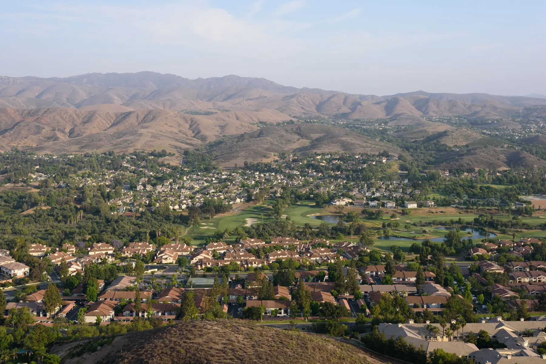 Wood Ranch seen from Mount McCoy, Simi Valley